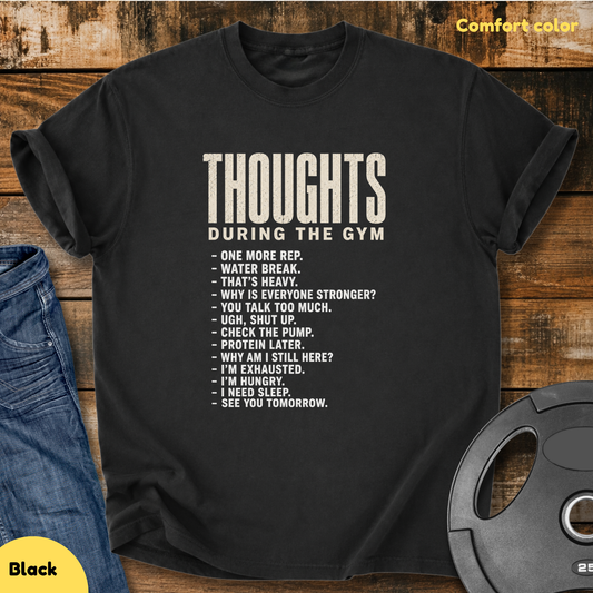 Thoughts during Gym Vintage Wash T‑Shirt