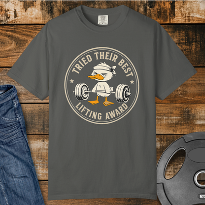 Tried Their Best Lifting Award T-Shirt