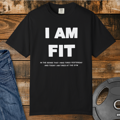 I AM FIT Vintage Wash T-Shirt