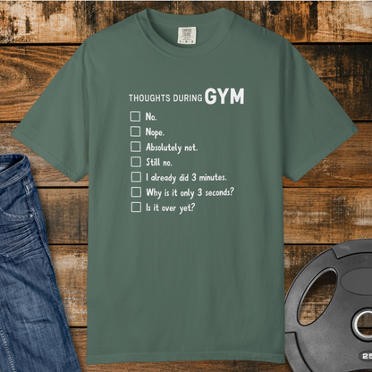Gym Thoughts Vintage Wash T-Shirt