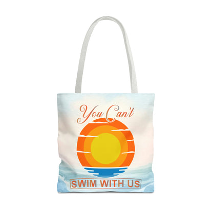 Witty Swimming Tote Bag