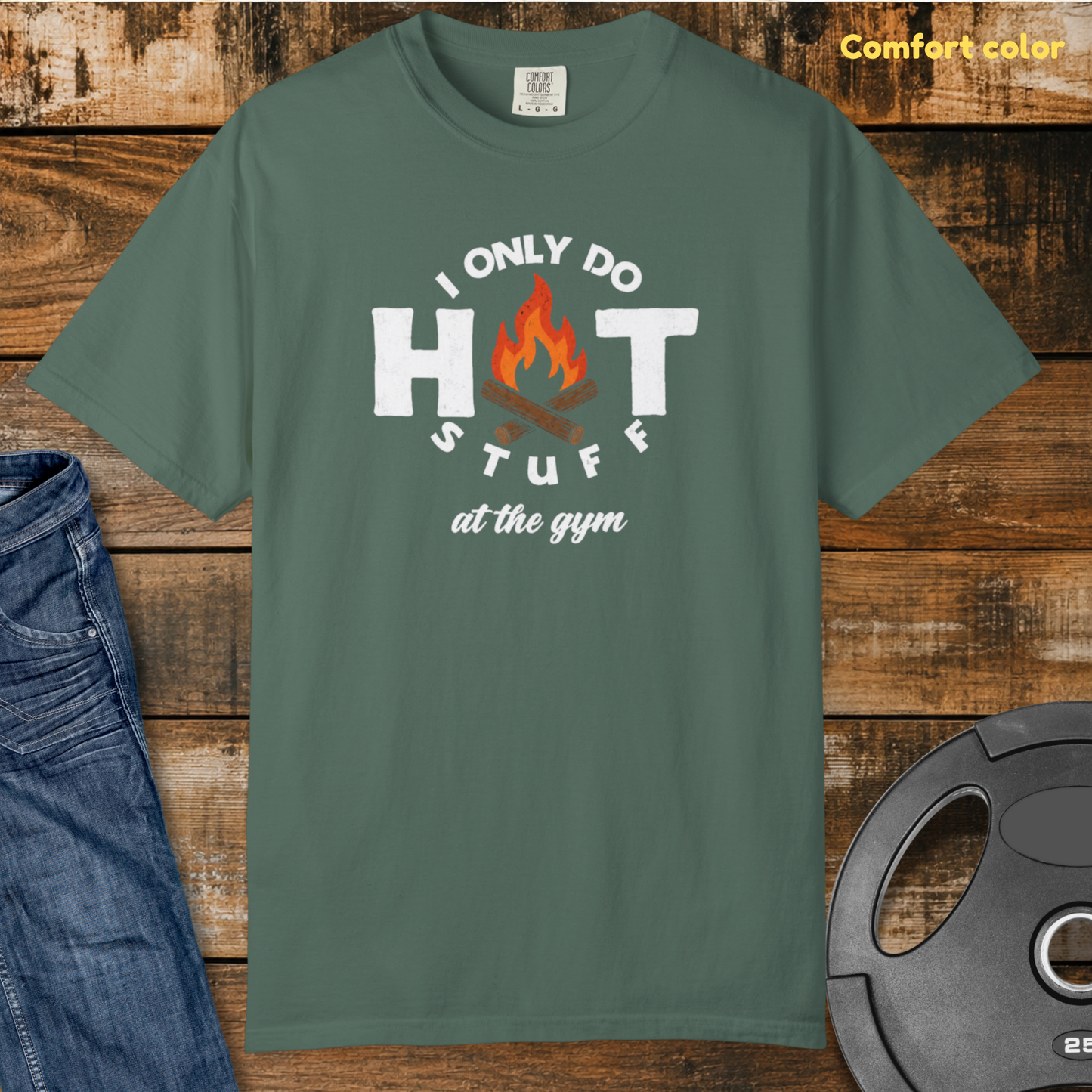 Hot Stuff at the Gym T-Shirt