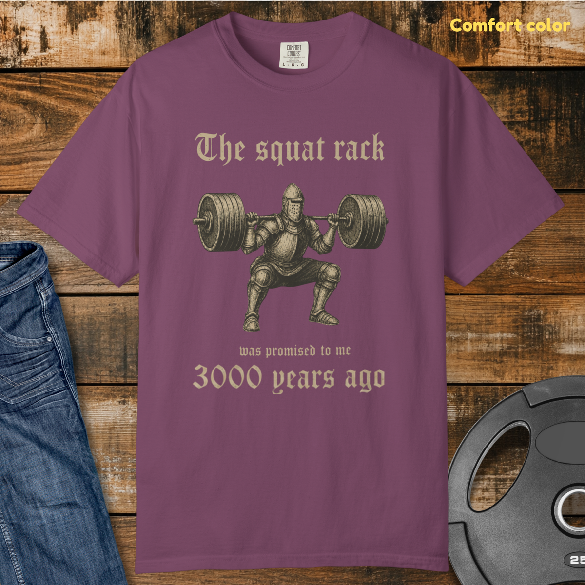 The Squat Rack Vintage Wash T-Shirt
