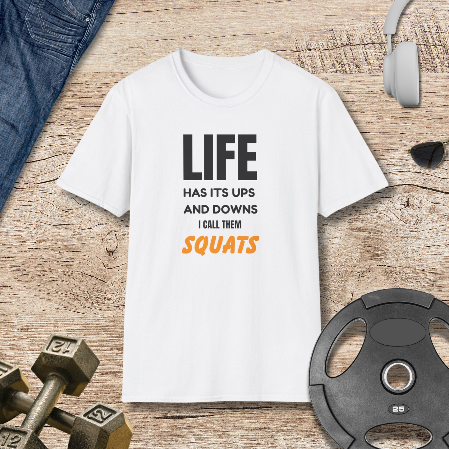 Ups and Downs SQUATS T-Shirt
