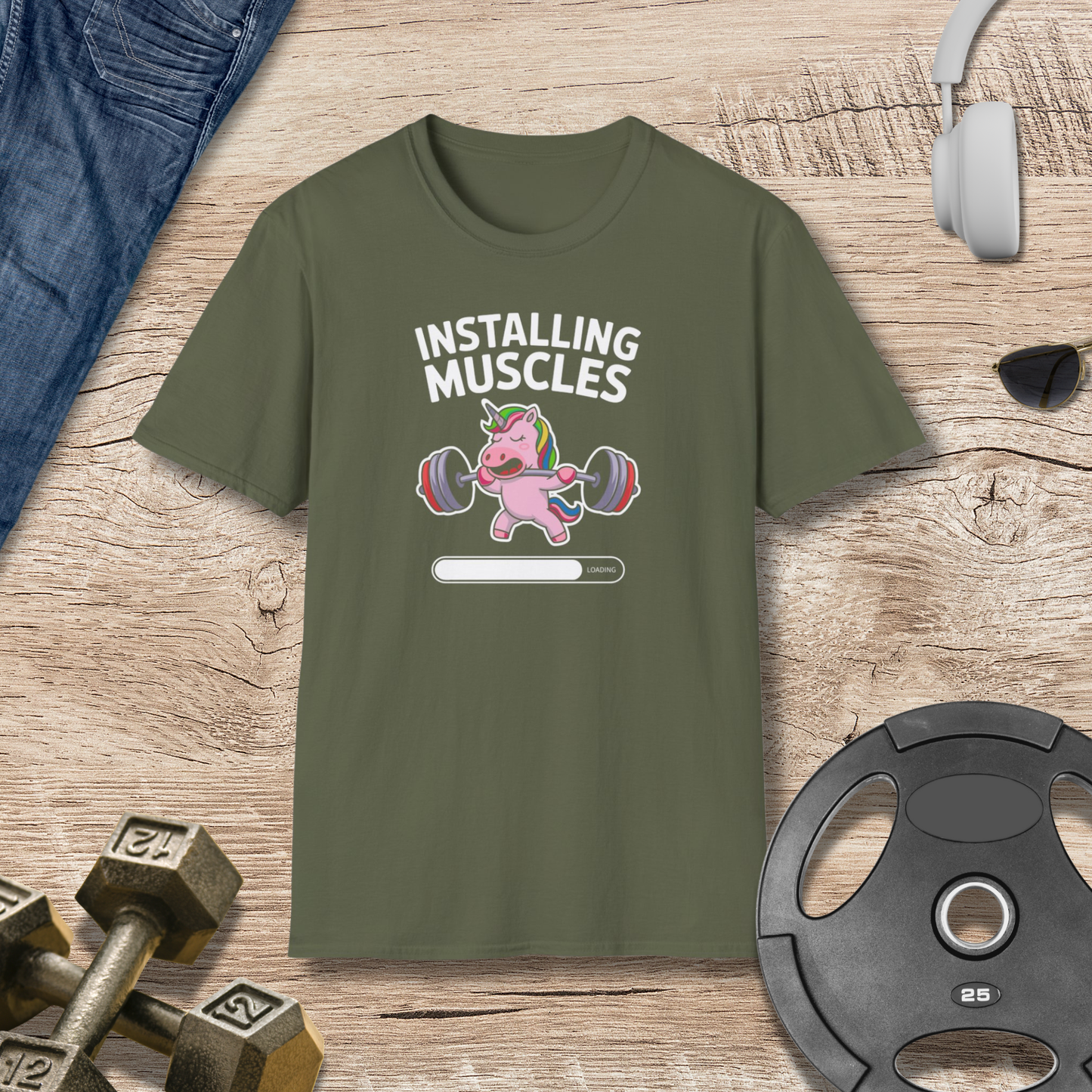 Loading Installing Muscles T-Shirt