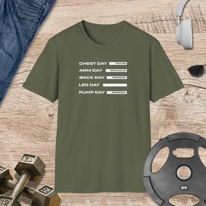 Chest, Arm, Back, Leg, Pump T-Shirt