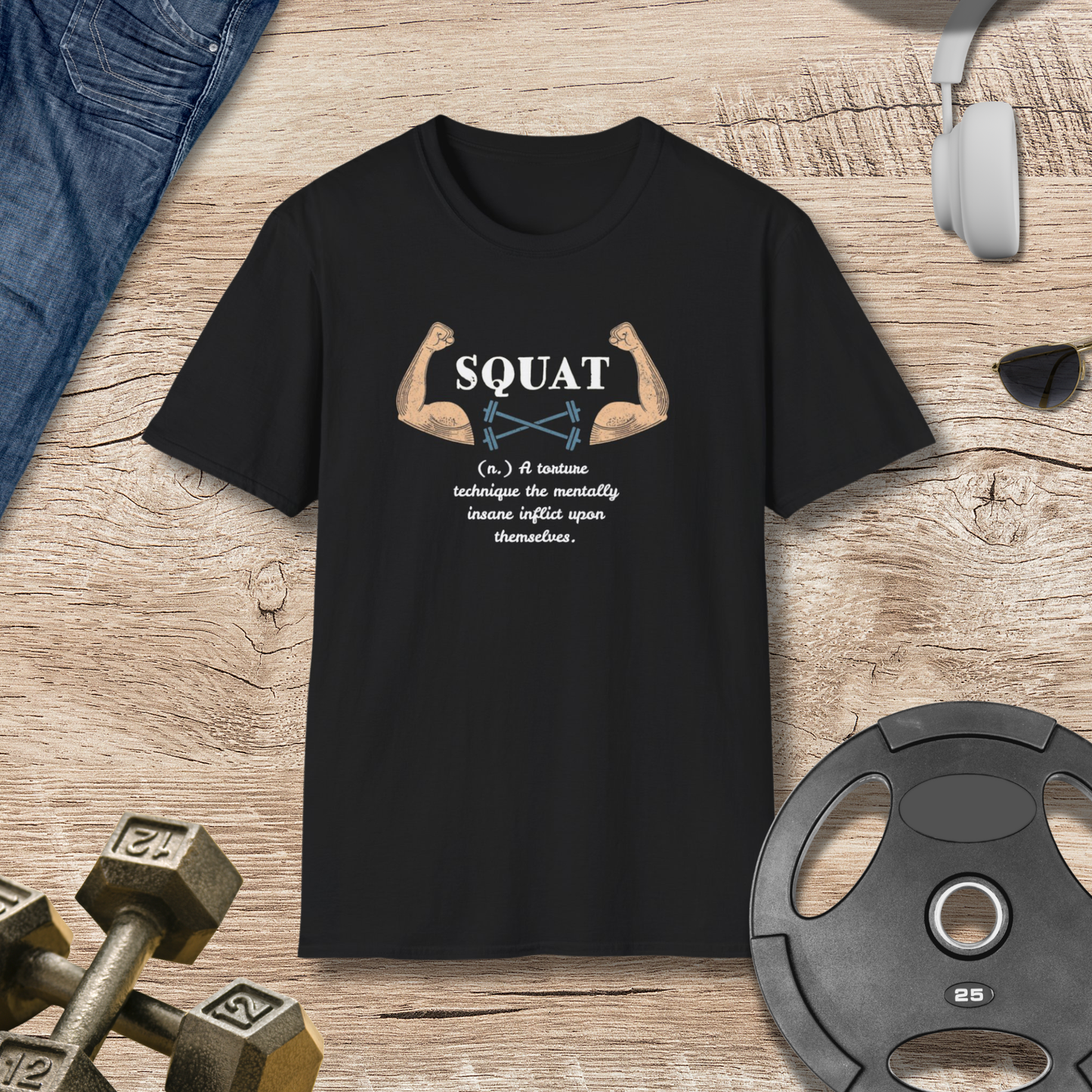 Squat Definition T-Shirt