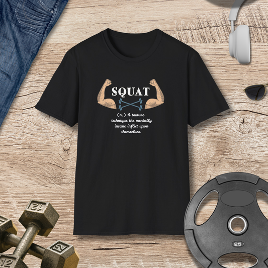 Squat Definition T-Shirt