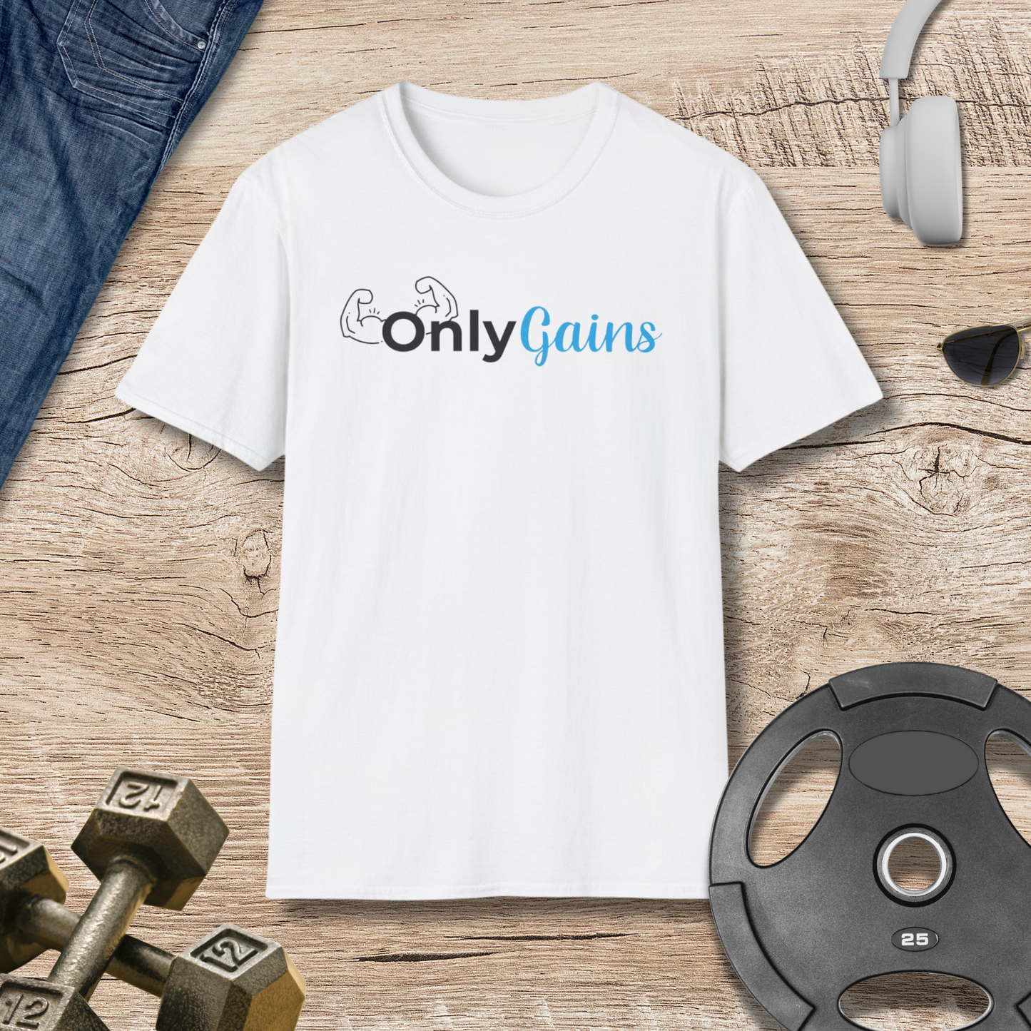 "Only Gains" T-Shirt