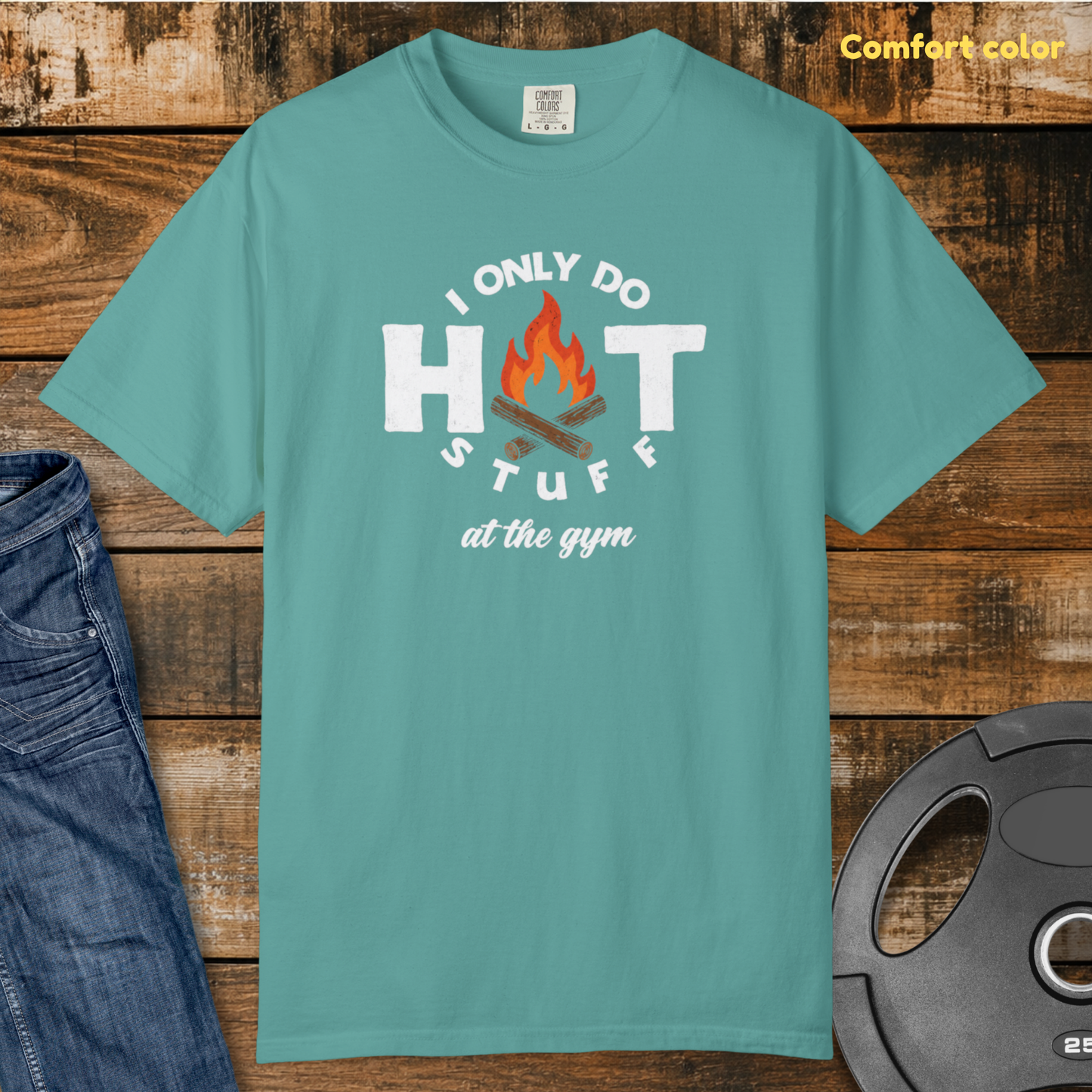 Hot Stuff at the Gym T-Shirt