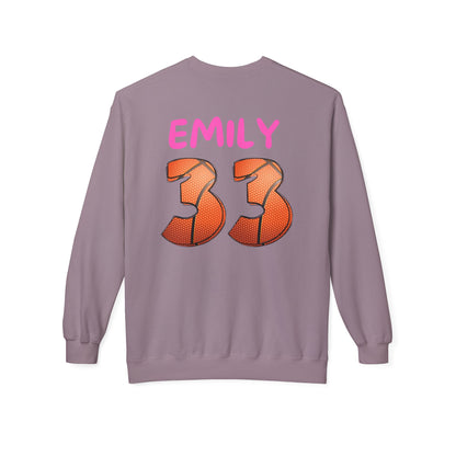 Personalized Basketball Mom Sweatshirt