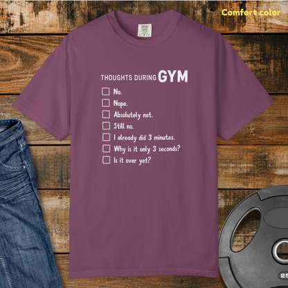Gym Thoughts Vintage Wash T-Shirt