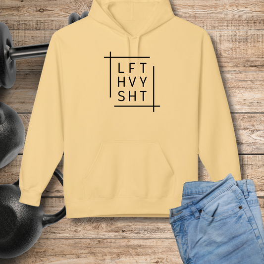 LFT HVY SHT Funny Workout Hoodie