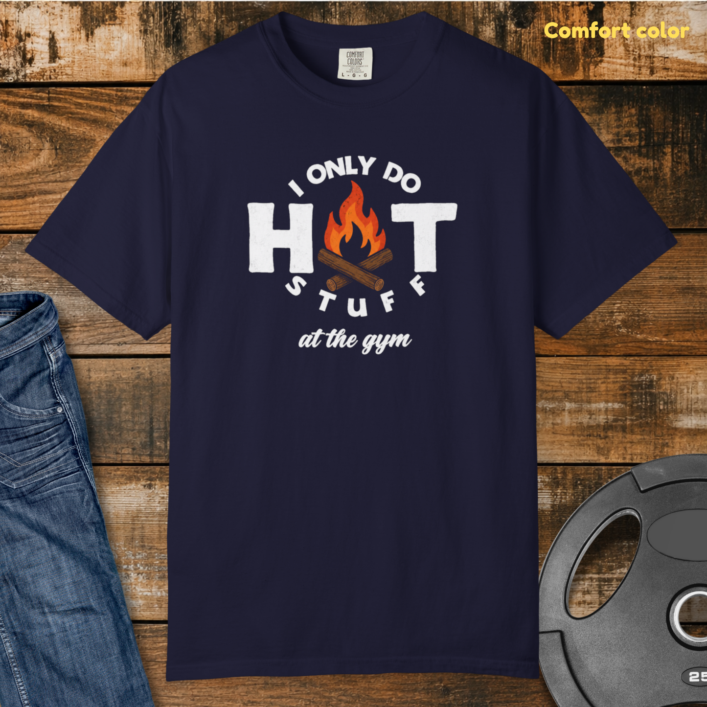 Hot Stuff at the Gym T-Shirt