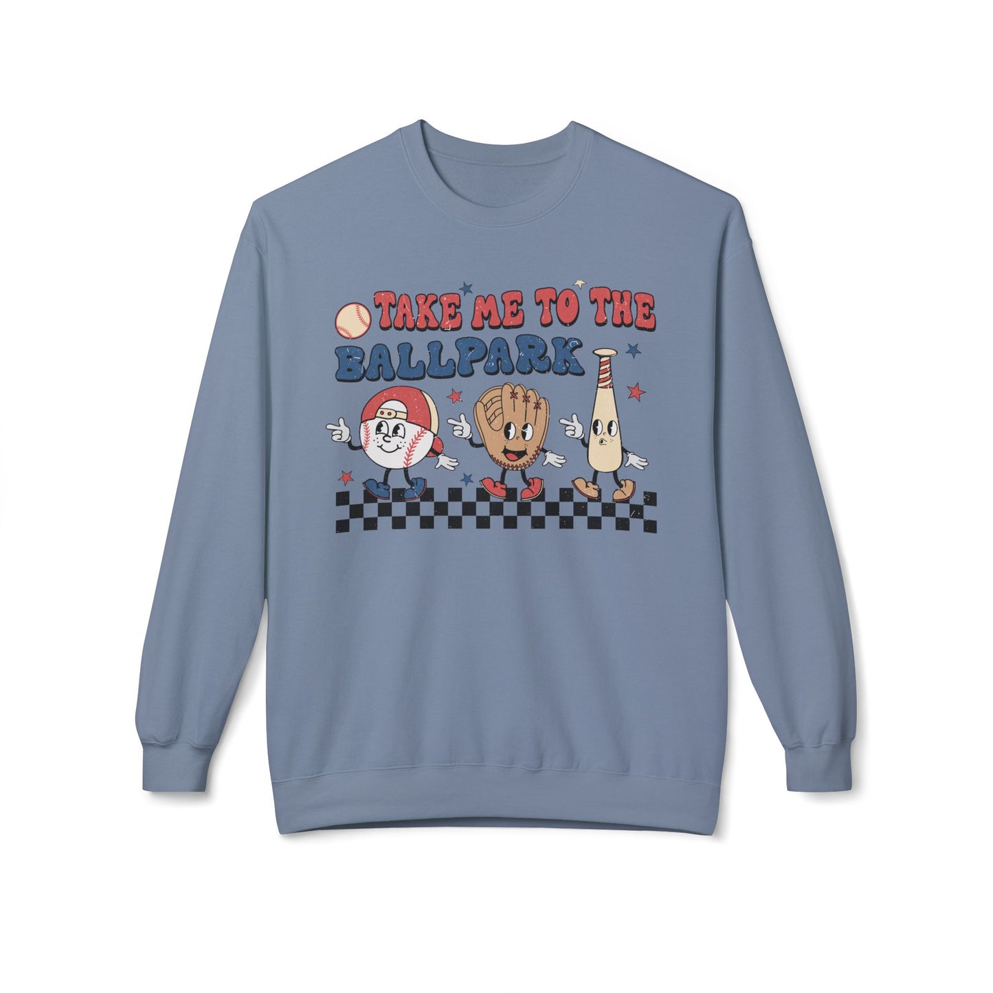 Take'Me to the BallPark Baseball Sweatshirt