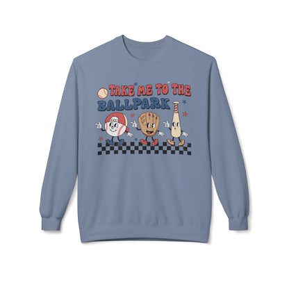 Take'Me to the BallPark Baseball Sweatshirt