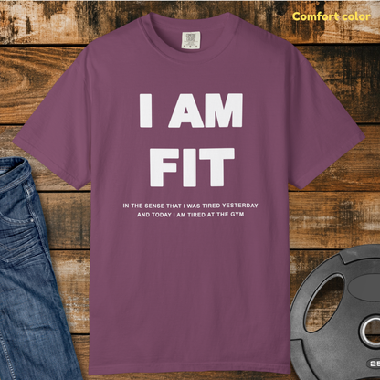 I AM FIT Vintage Wash T-Shirt