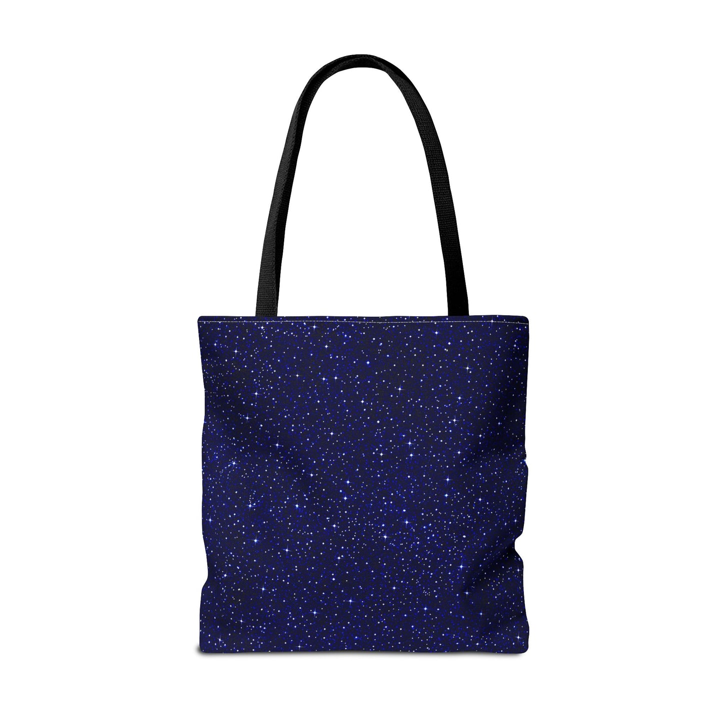 Personalized Name Cute Cat Float Ocean Starry Sky Tote Bag