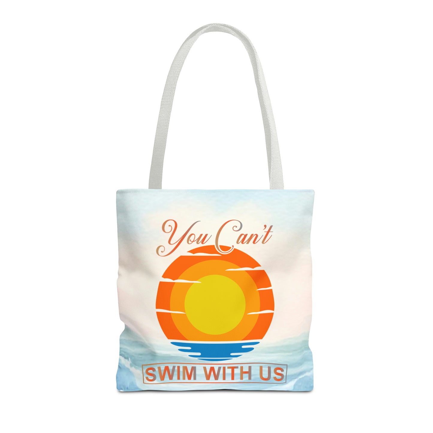 Witty Swimming Tote Bag