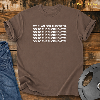My Plan for This Week Vintage Wash T-Shirt