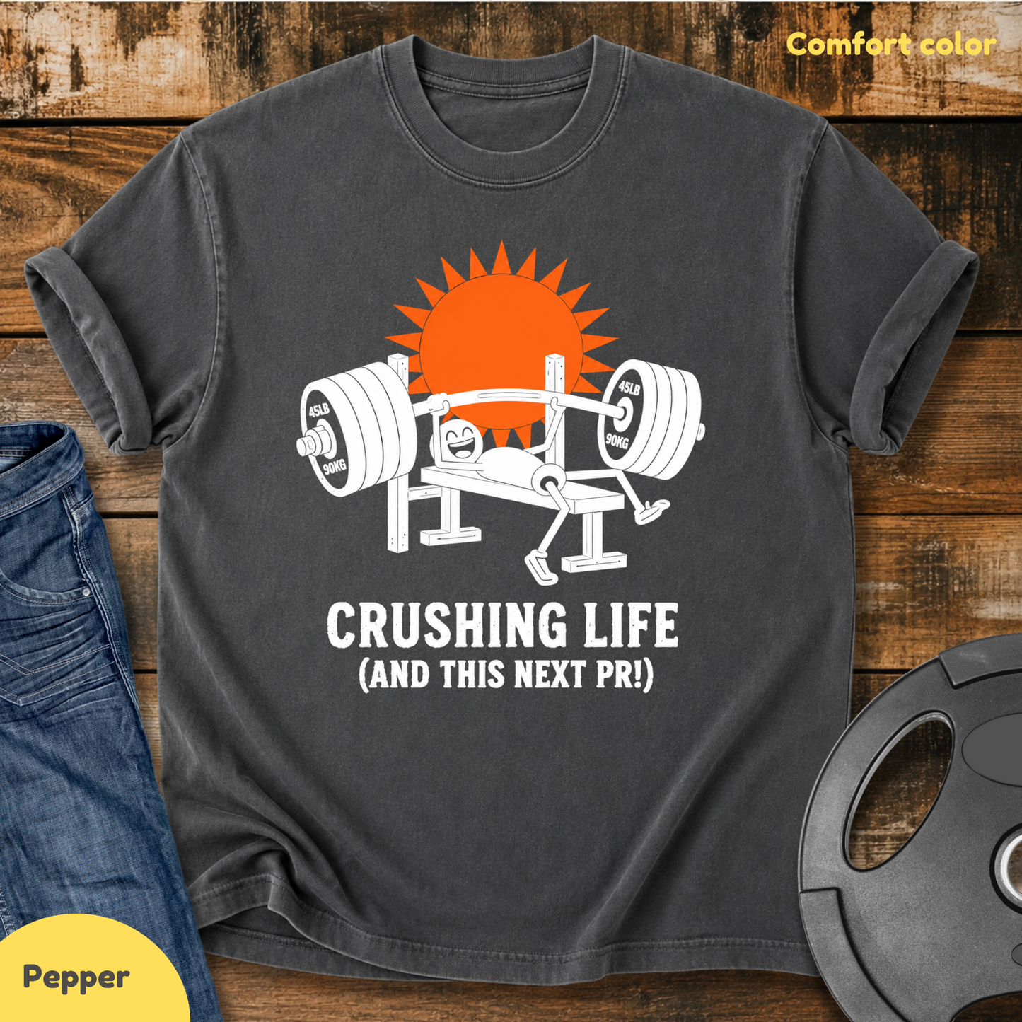 Crushing Life Vintage Wash T-shirt