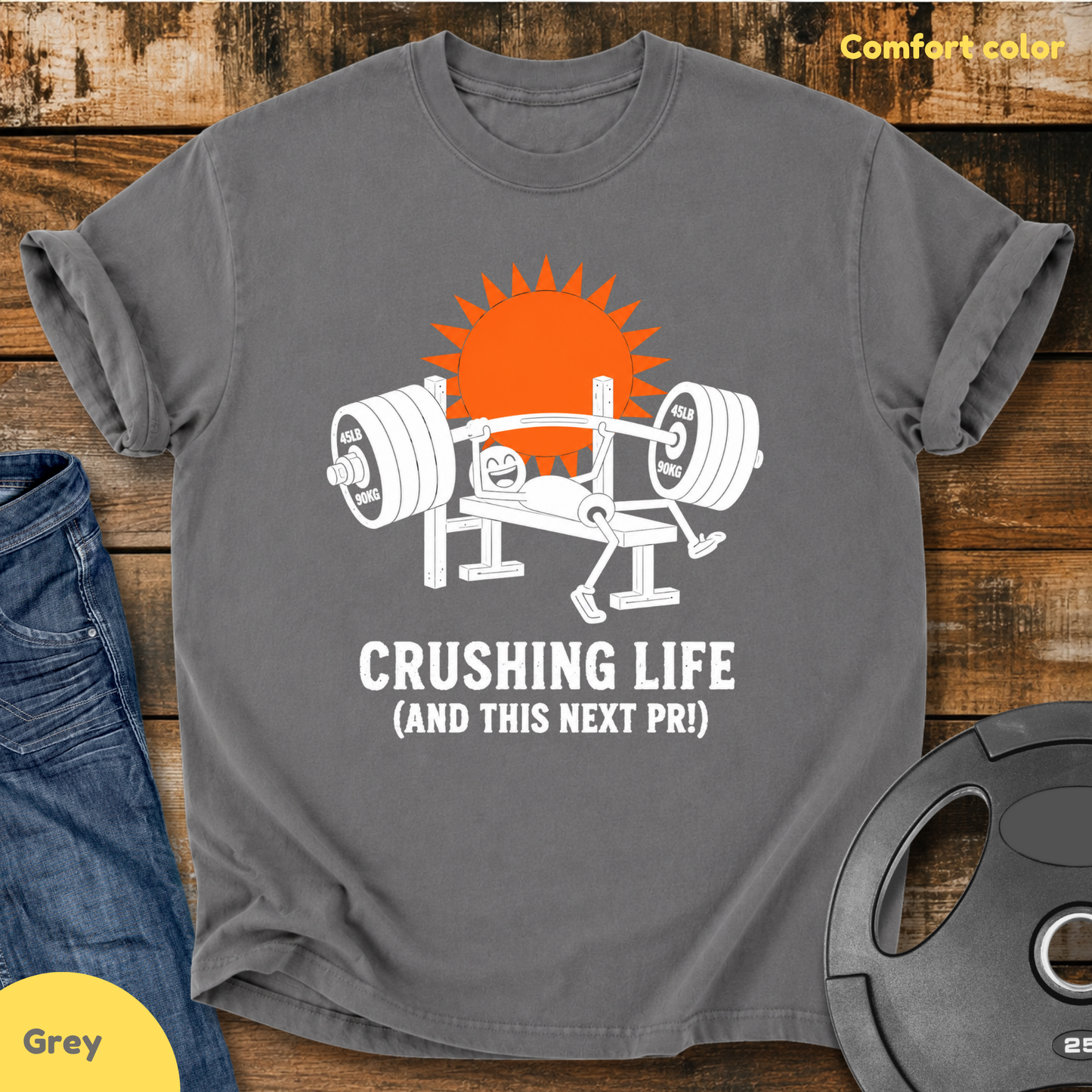 Crushing Life Vintage Wash T-shirt