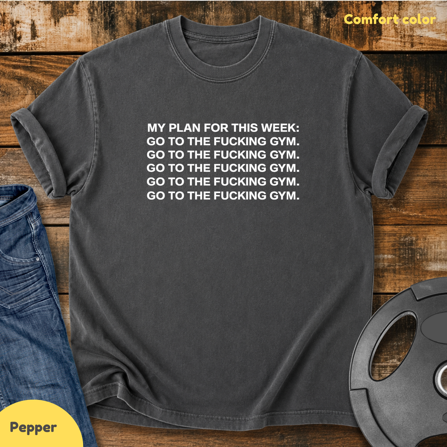 My Plan for This Week Vintage Wash T-Shirt