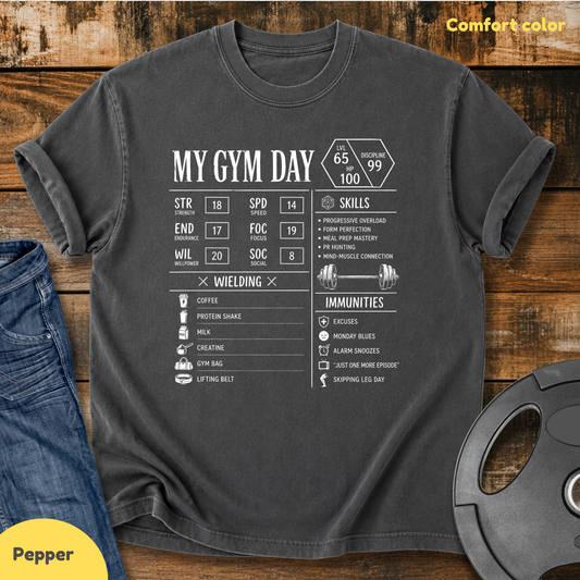 My Gym Day Vintage Wash T-Shirt