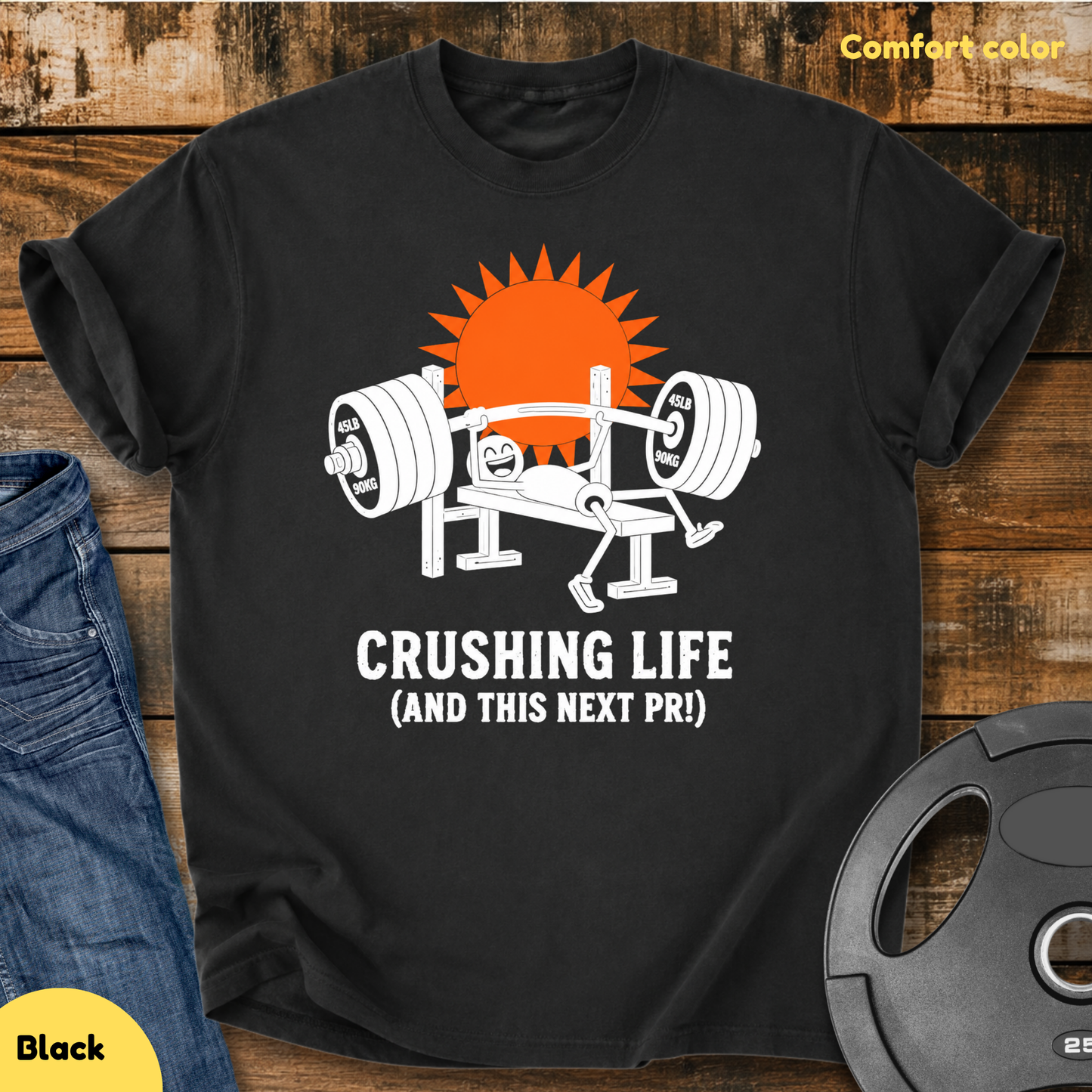 Crushing Life Vintage Wash T-shirt