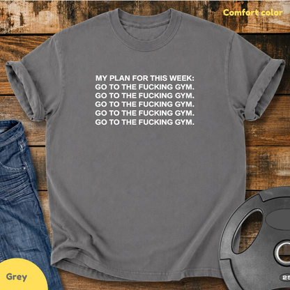 My Plan for This Week Vintage Wash T-Shirt