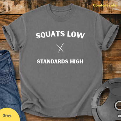 Squats Low Standards High Vintage Wash T-Shirt