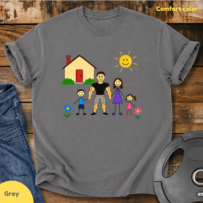 Strong Dad Family Vintage Wash T-Shirt
