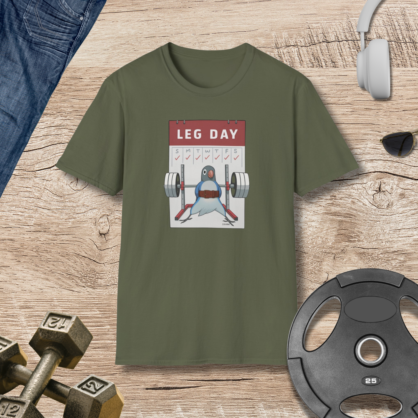 Leg Day Bird T-Shirt