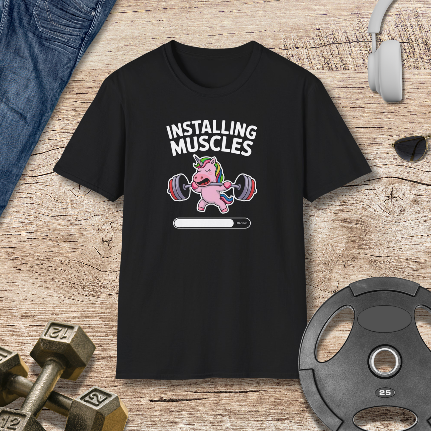 Loading Installing Muscles T-Shirt