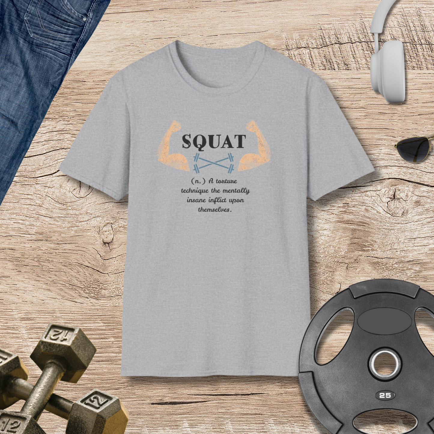 Squat Definition T-Shirt