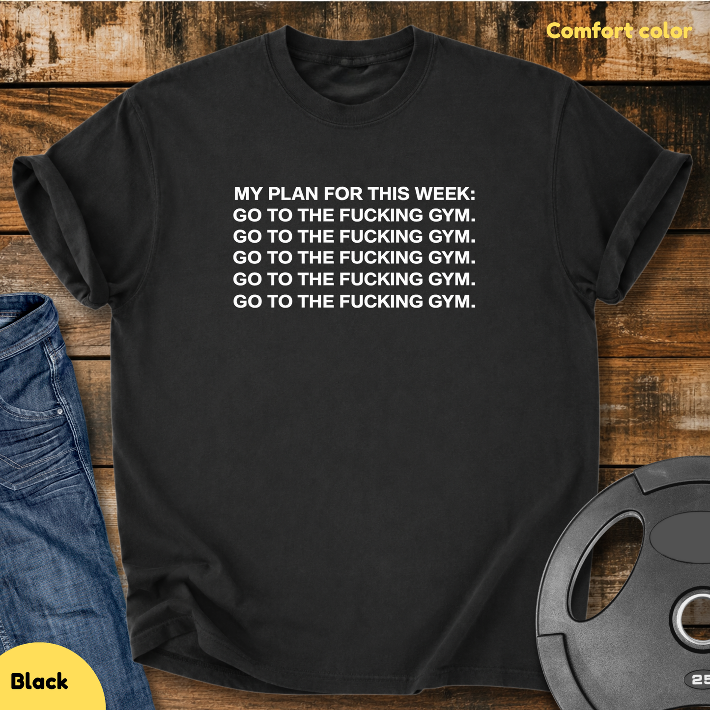 My Plan for This Week Vintage Wash T-Shirt