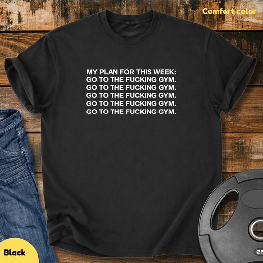 My Plan for This Week Vintage Wash T-Shirt