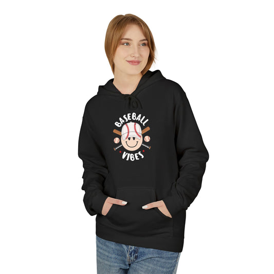 Cute Baseball Vibe Hoodie