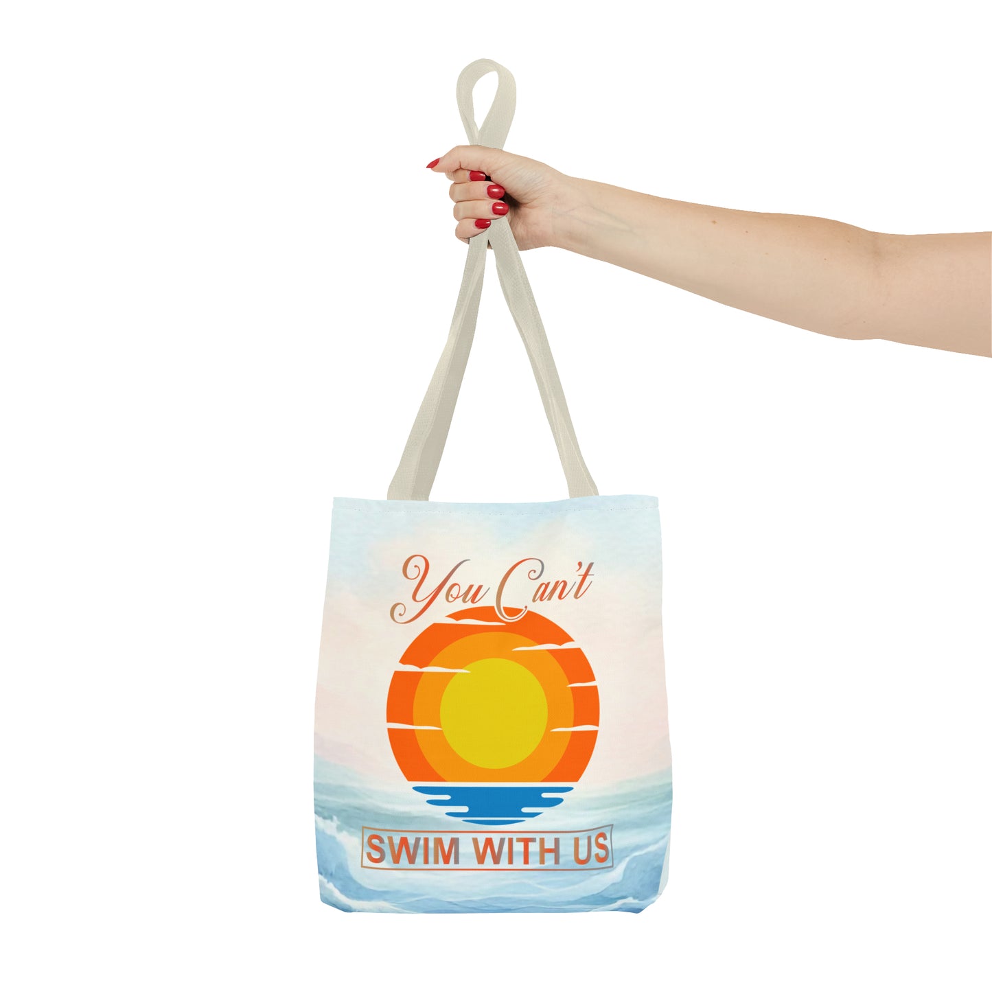 Witty Swimming Tote Bag