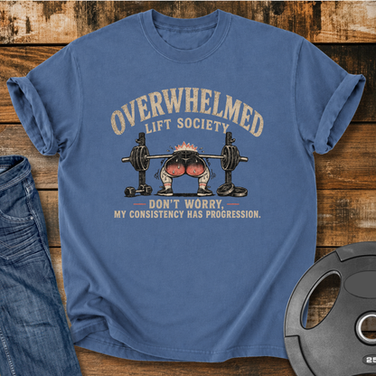 Overwhelmed Lift Society Vintage Wash T-shirt