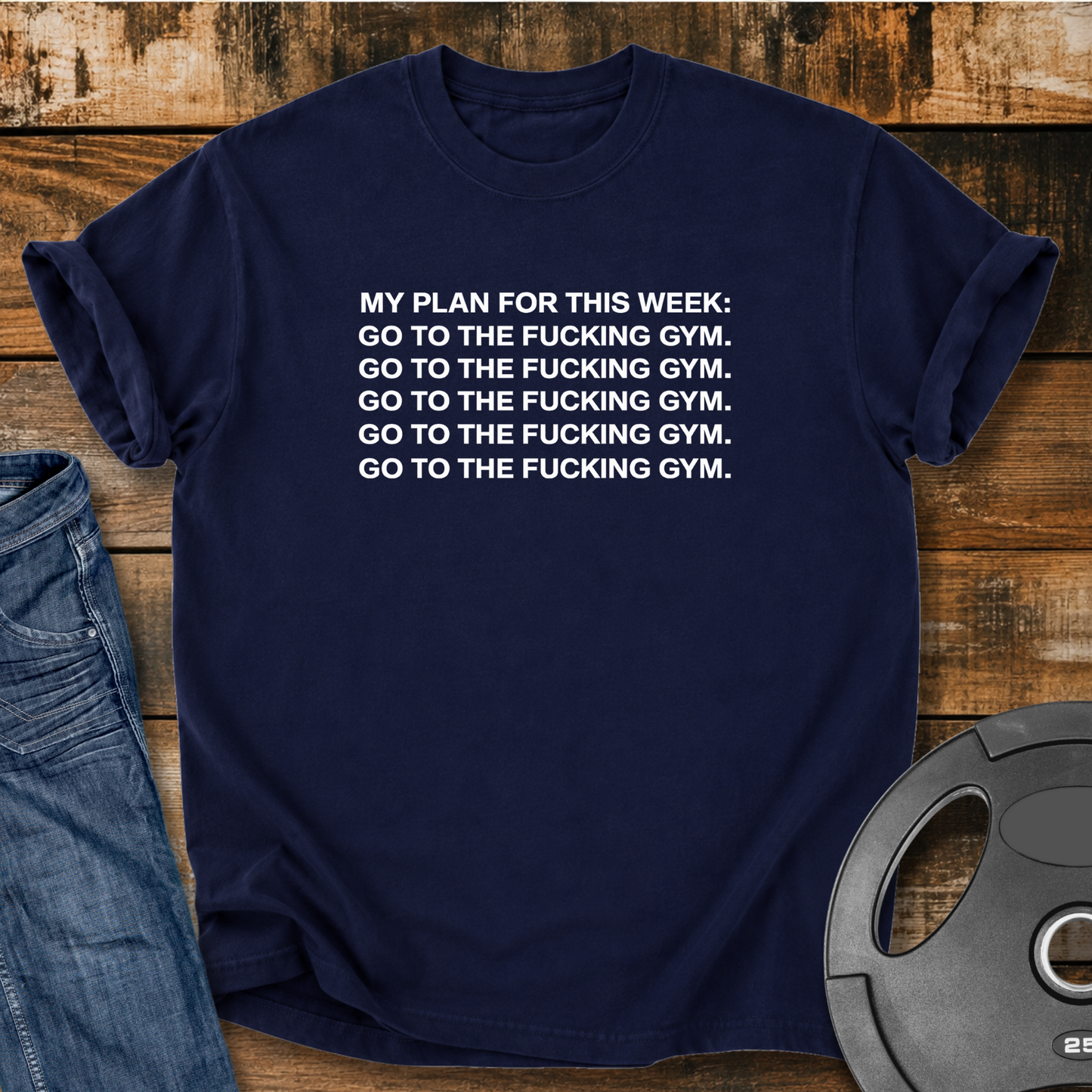 My Plan for This Week Vintage Wash T-Shirt