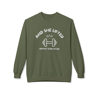 And She Lifted Heavily Ever After Hoodie