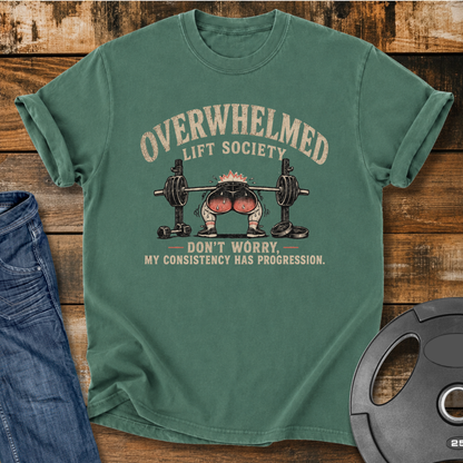 Overwhelmed Lift Society Vintage Wash T-shirt