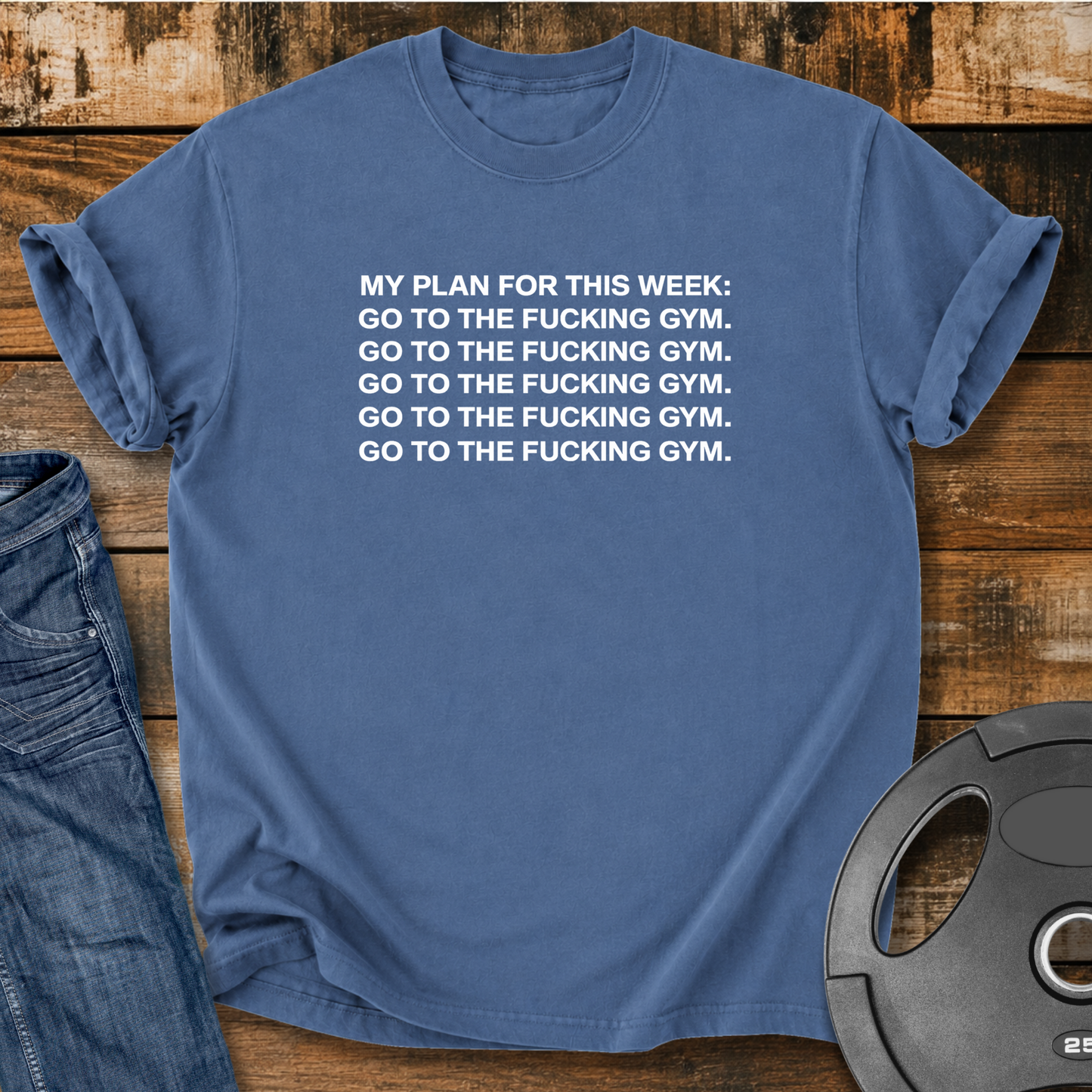 My Plan for This Week Vintage Wash T-Shirt