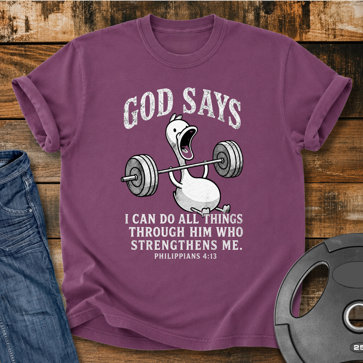 I Can Do All Things Through Him T-Shirt