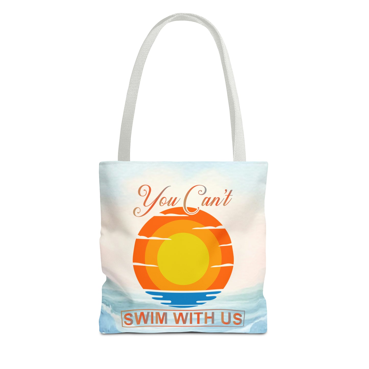 Witty Swimming Tote Bag