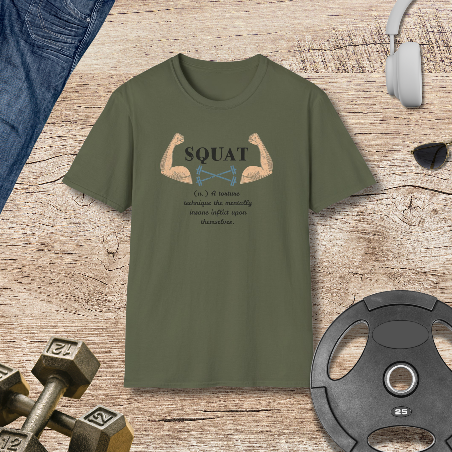 Squat Definition T-Shirt