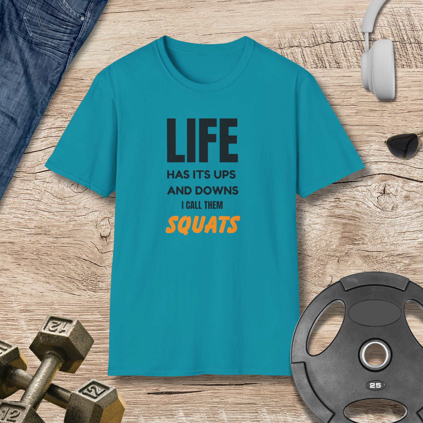 Ups and Downs SQUATS T-Shirt
