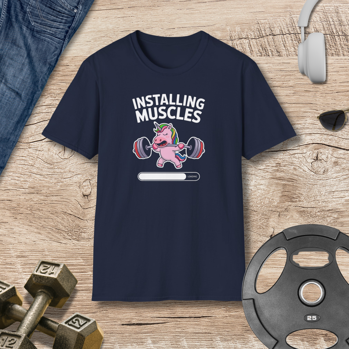 Loading Installing Muscles T-Shirt