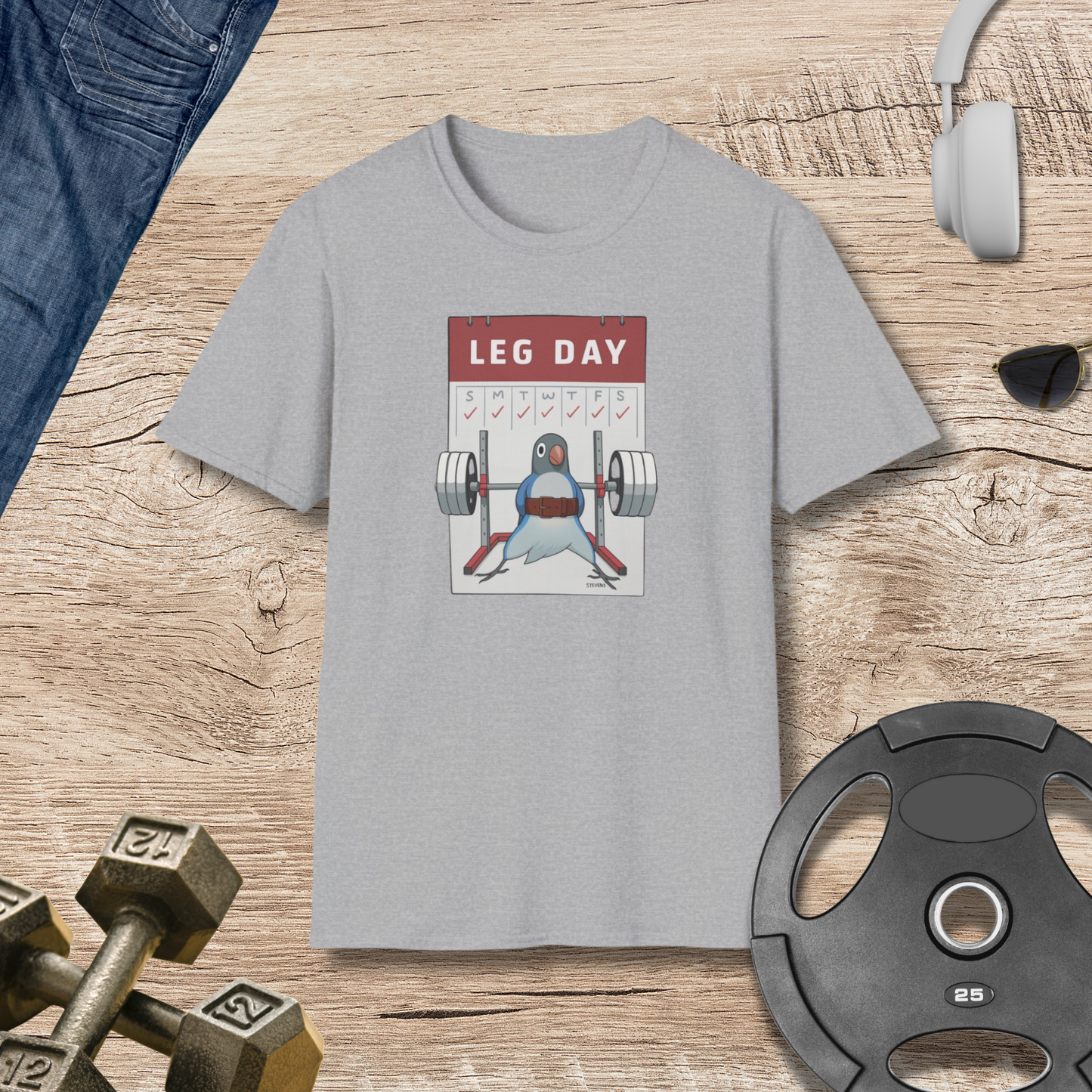 Leg Day Bird T-Shirt